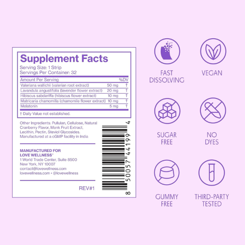 MelloNest™ Quick Sleep Melt Strips