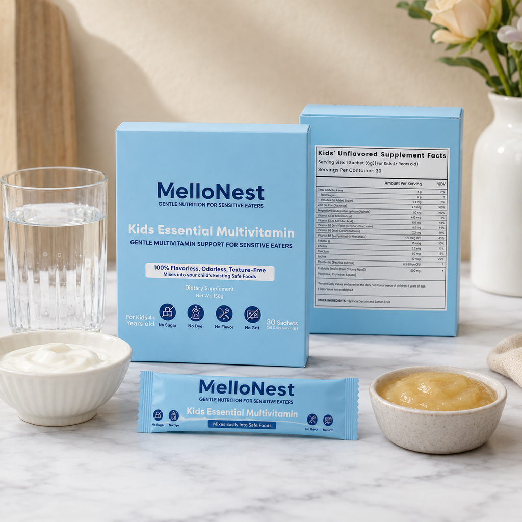 MelloNest Tasteless Multivitamin Powder for Kids