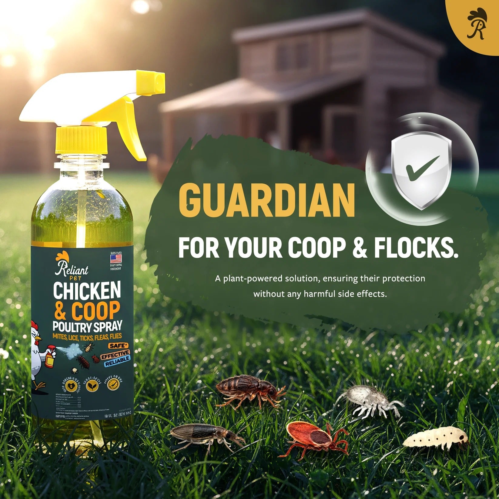 MelloNest™ Chicken and Coop Poultry Spray