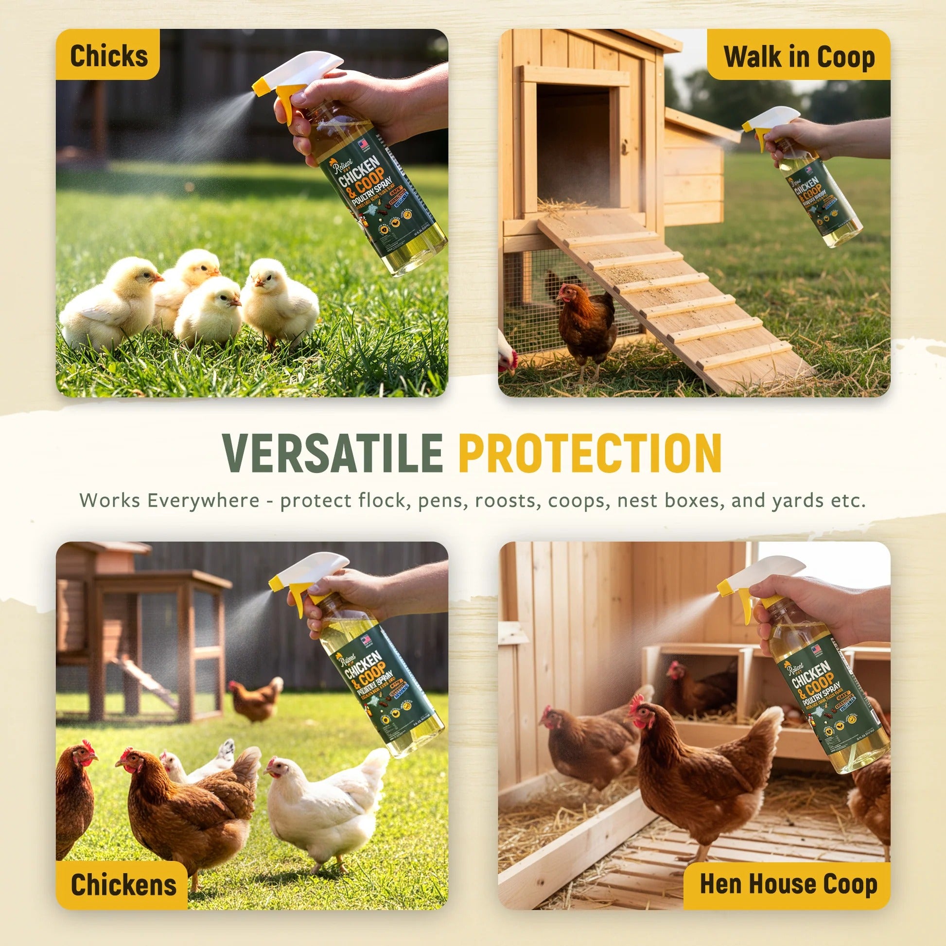 MelloNest™ Chicken and Coop Poultry Spray